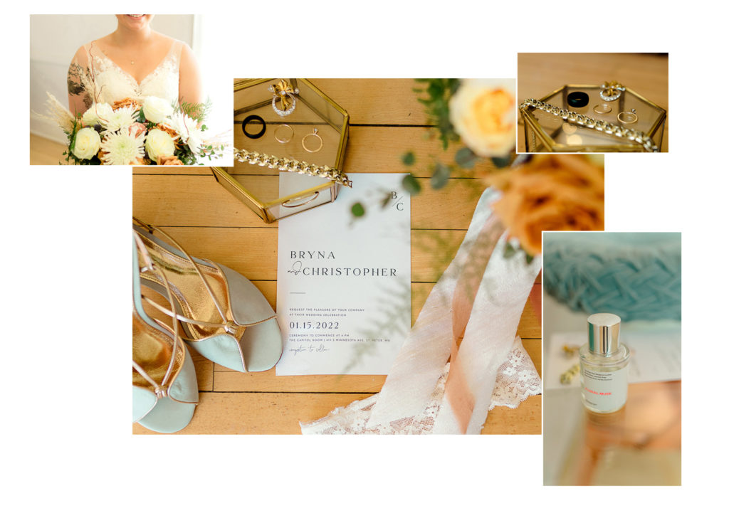 getting ready details at The Capitol Room in St. Peter, Minnesota